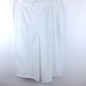 Vintage Haband For Her white cool summer comfortable skort size 16M